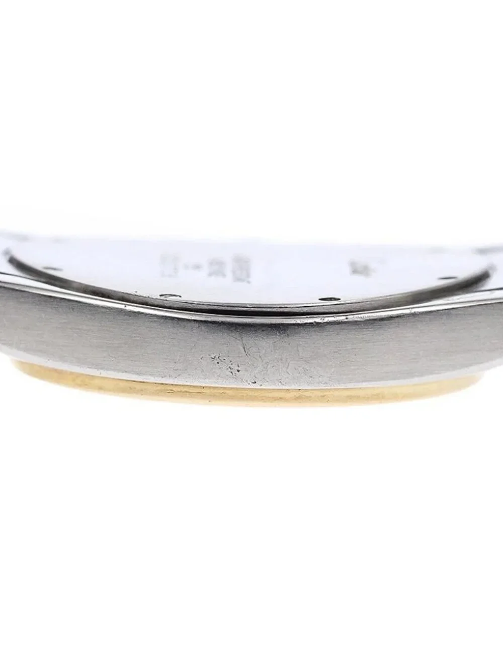 CARTIER Santos Rondo MM Date beige Dial Quartz Boy's Watch_966287